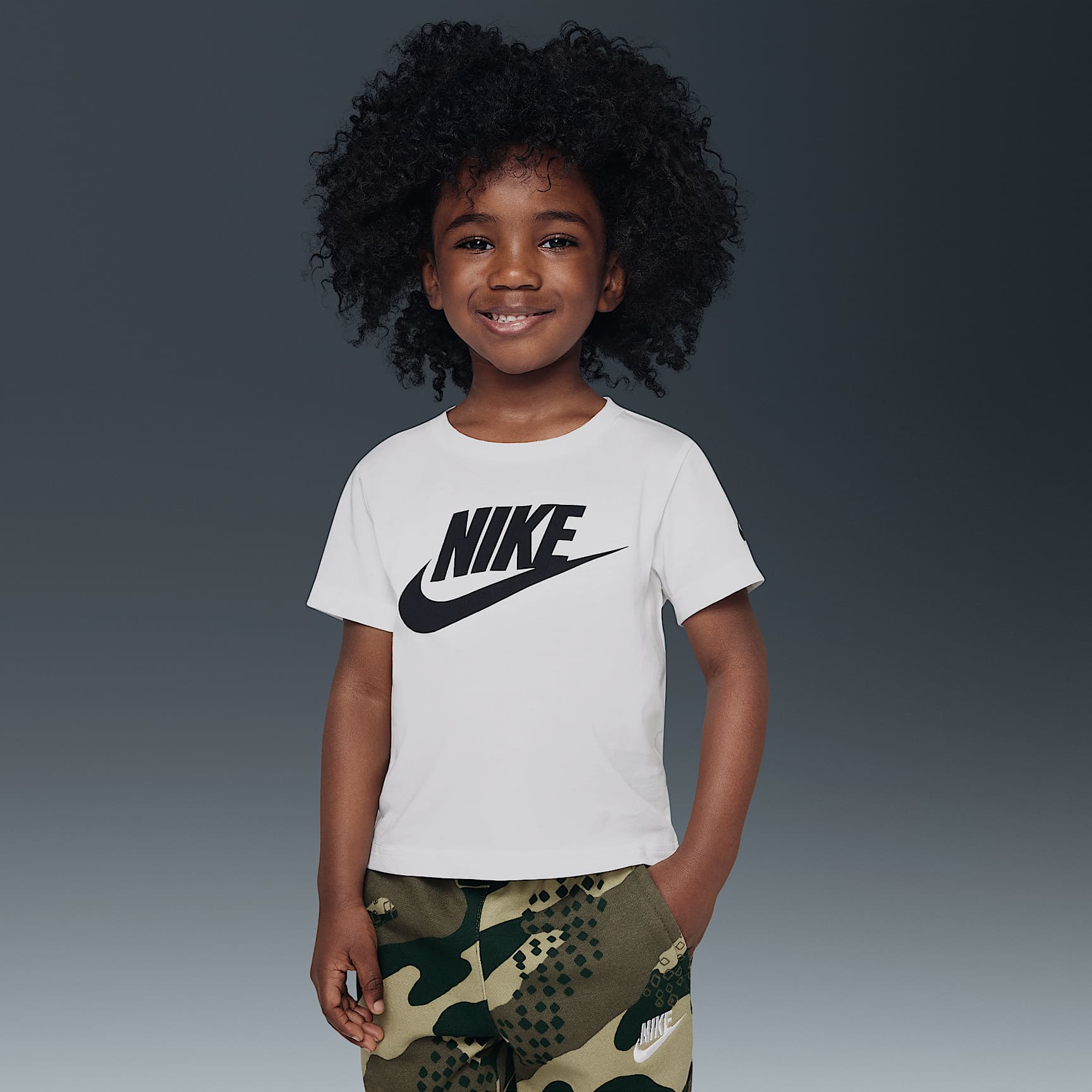 Nike Futura Toddler Evergreen T-Shirt. Nike.com